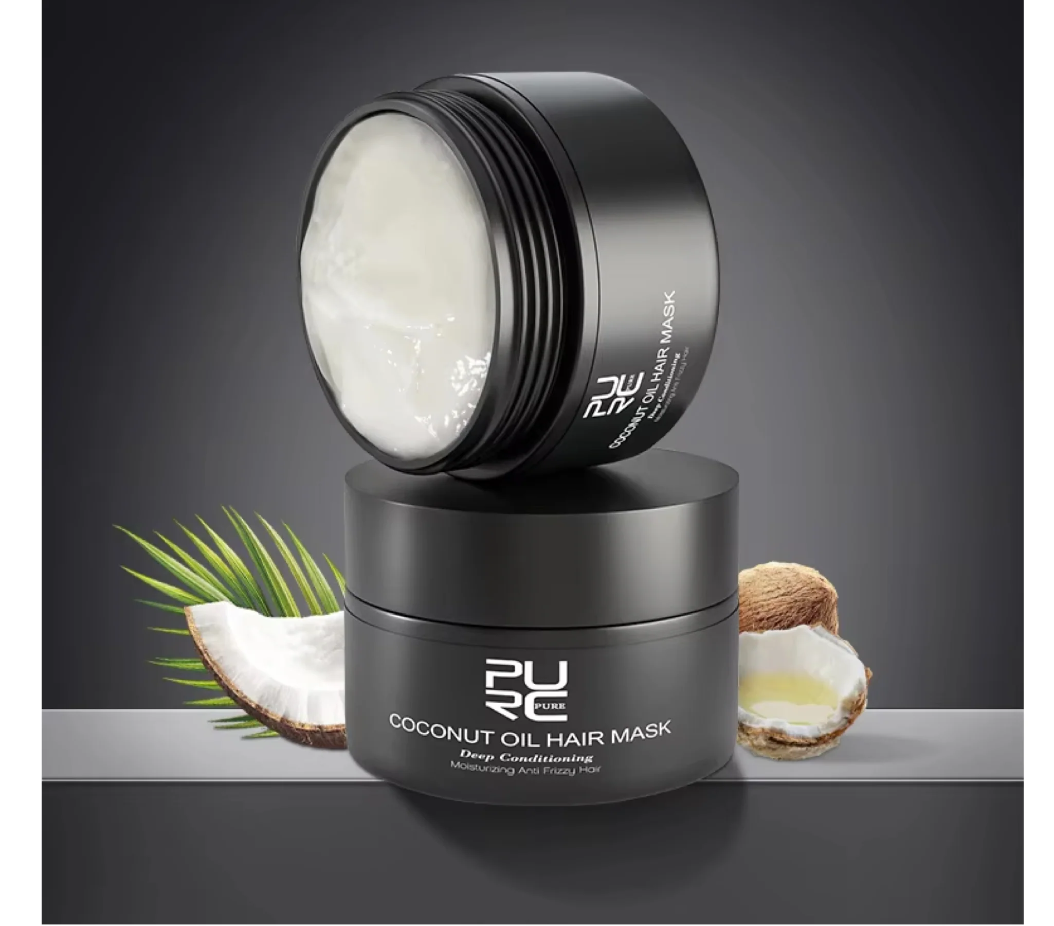 Purc Coconut Oil Hair Mask Moisturizing 50ml - Image 3