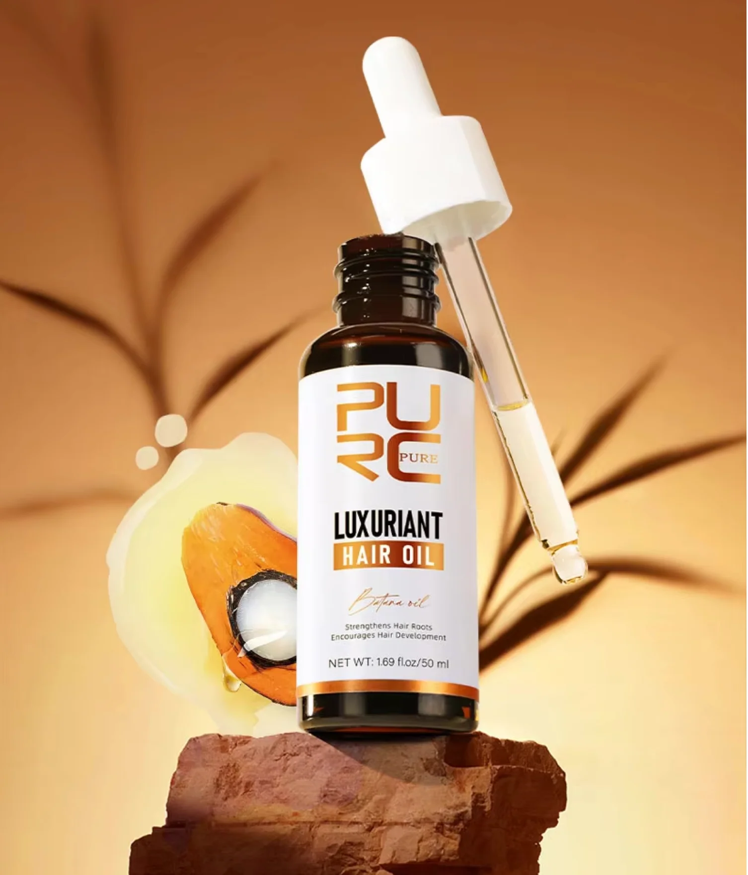 Purc Natural Batana Luxuriant Hair Oil 50ml - Image 3