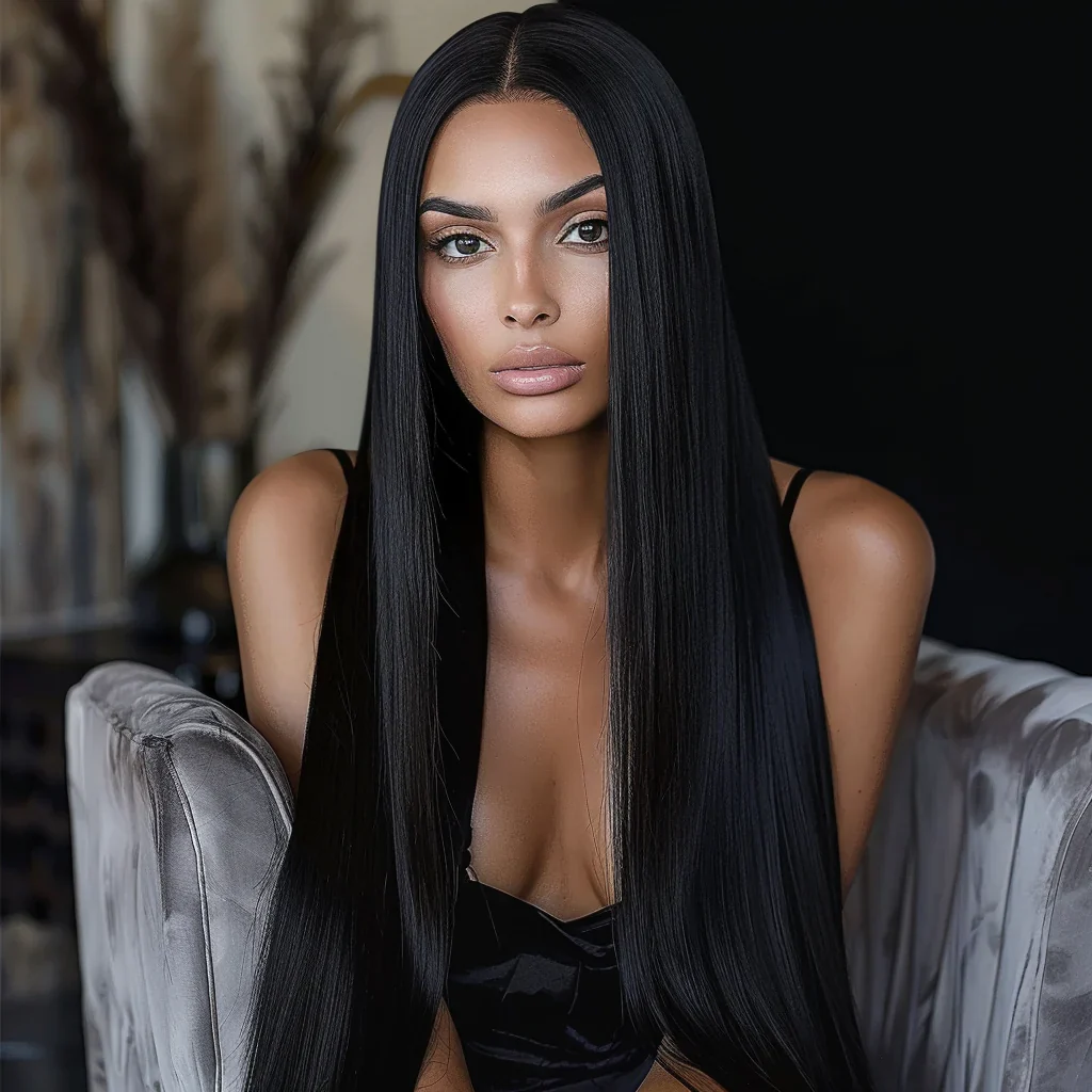 Raw Vietnamese Super Double Drawn Straight 100% Virgin Human Hair Bundles 100g - Image 5