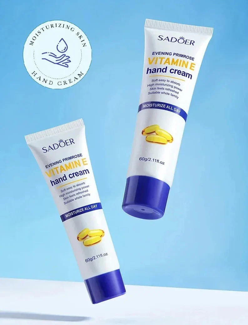 Sadoer Evening Primrose Vitamin E Hand Cream 60g - Image 2
