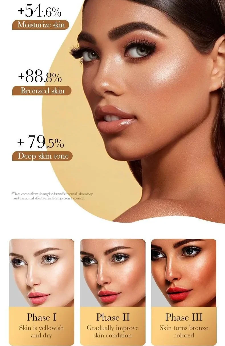 Sadoer Self Tanner Lotion Perfect Glow Natural Look Tan 50g - Image 3