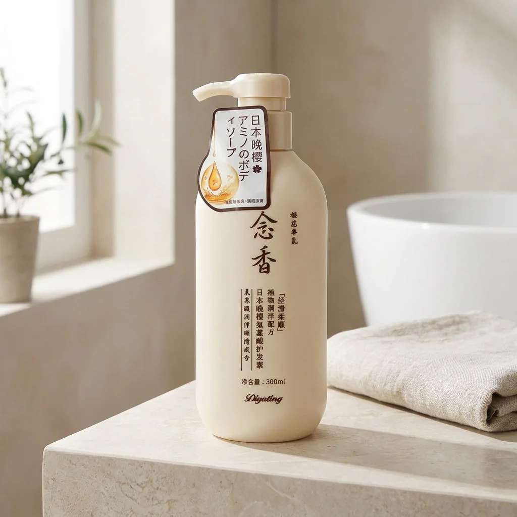 Sakura Japanese Hair Growth Amino Acid Shampoo 300ml - Image 2
