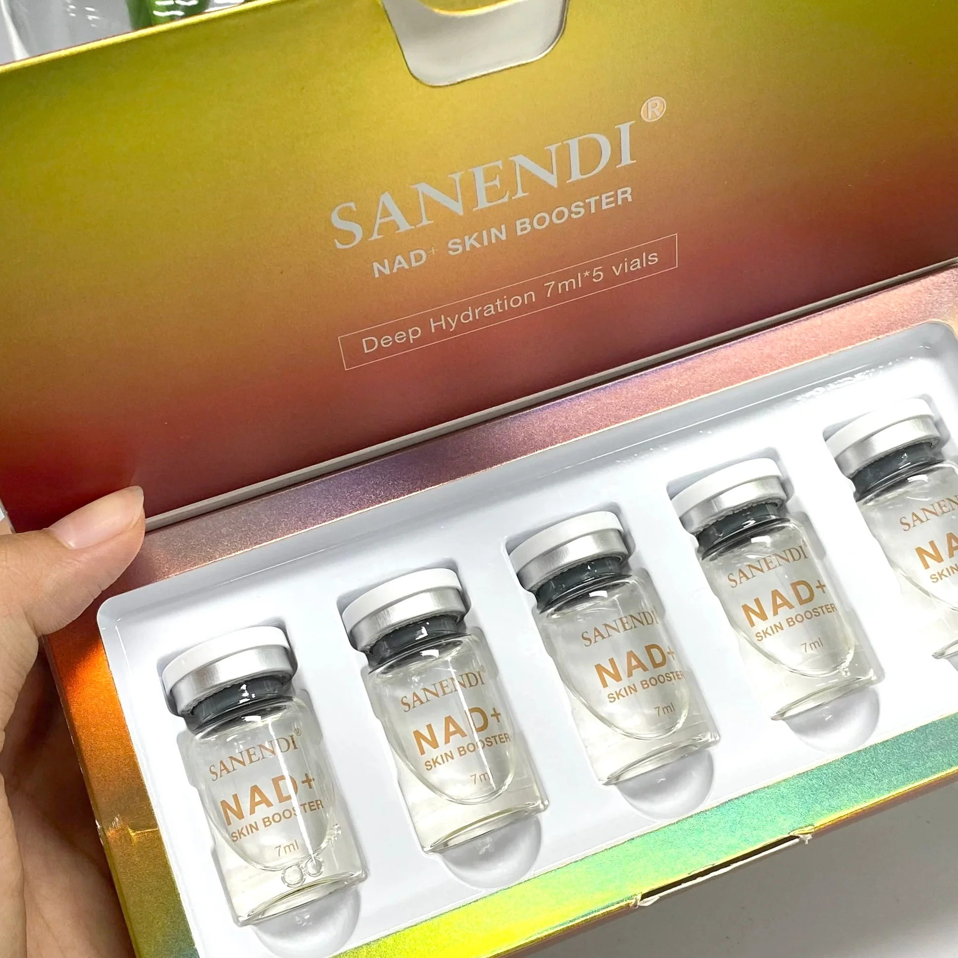 Sanendi Professional NAD + Skin Booster Complex Essence Korean Beauty Kit - Image 3