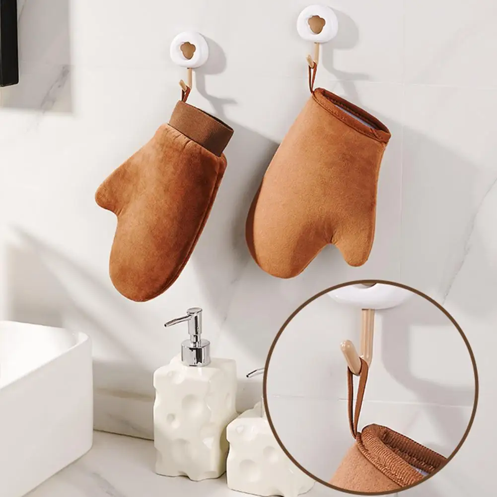 Self Tanning Mitt Glove Applicator Washable and Reusable 23cm x 17cm Brown - Image 2