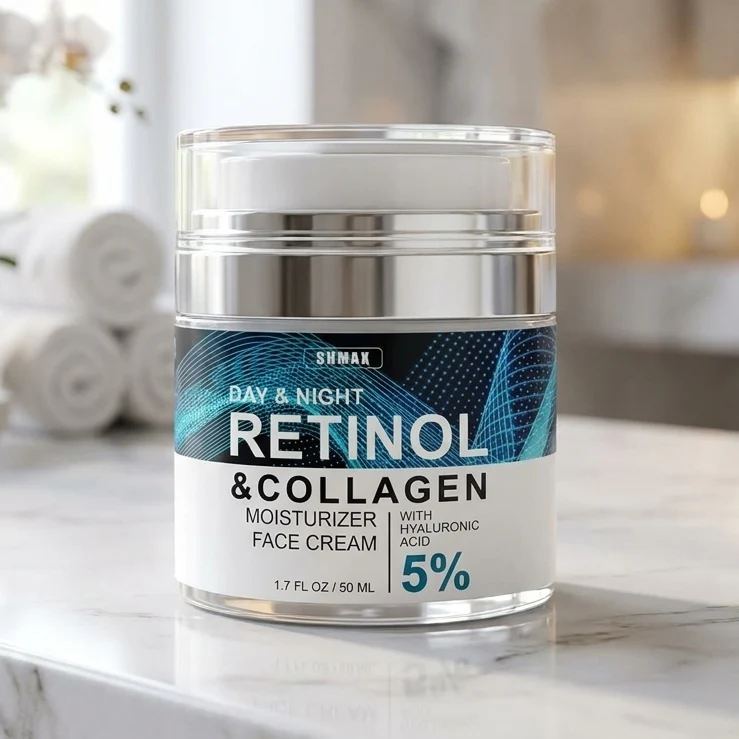 Sumax Day & Night Retinol Collagen Face Cream 50ml - Image 2