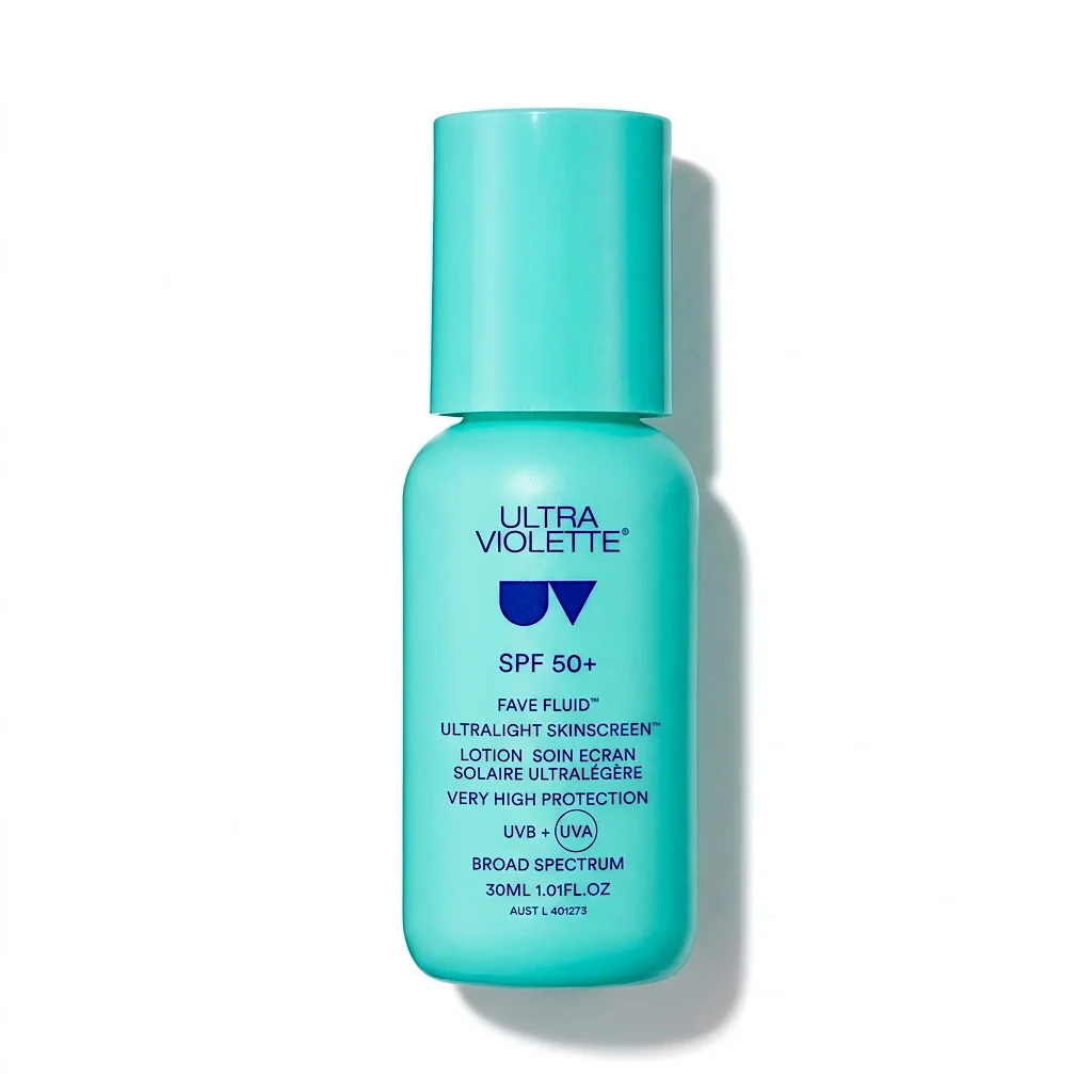 Ultra Violette Fave Fluid SPF50+ Ultralight Skinscreen UVB & UVA 30ml