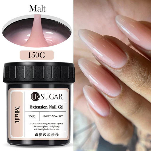 Ur Sugar Extension Nail Milky Color Gel Extension Malt 150g - Image 2