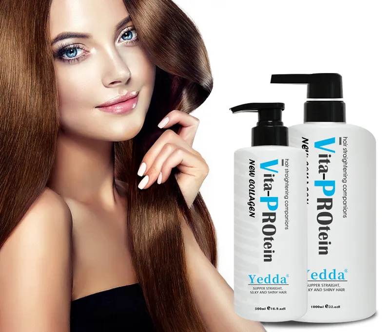 Yedda Vita Protein Hair Straightening Super Straight Treatment 500ml - Image 2